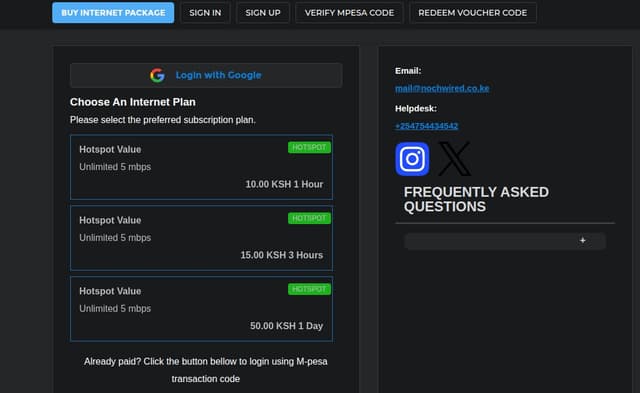 How to Add and Configure Internet Plans in Noch Wired image