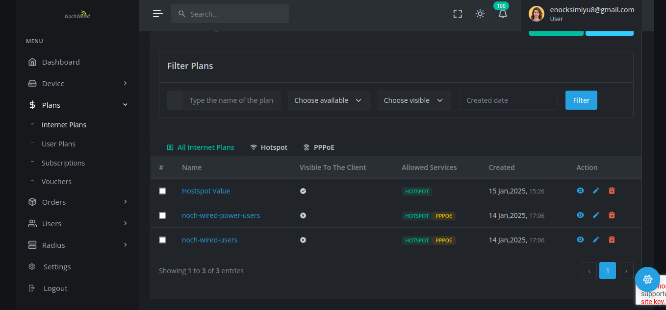 Configure multiple plans for your users